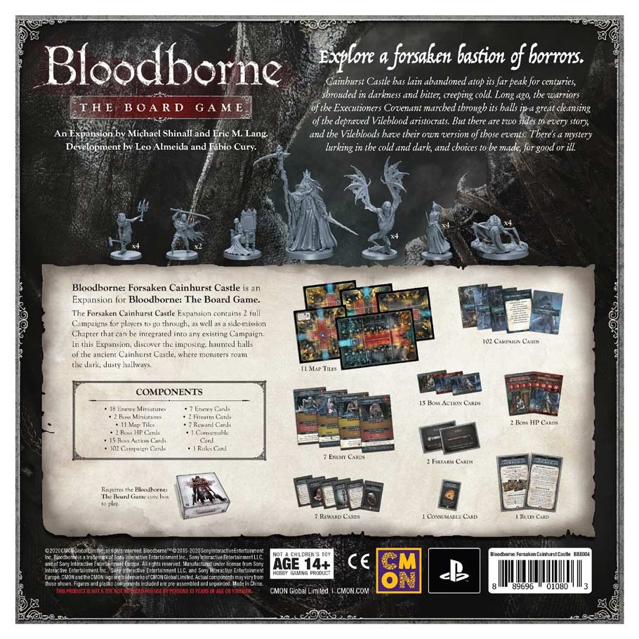 Bloodborne : The Board Game - Forsaken Cainhurst Castle Expansion